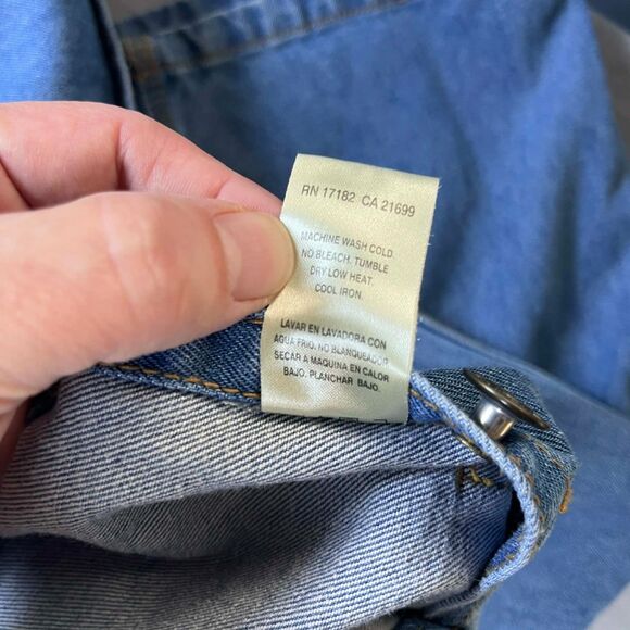 C.E. Schmidt Overalls Men's 38x30 Straight Denim Workwear Carpenter Bib - Picture 5 of 7